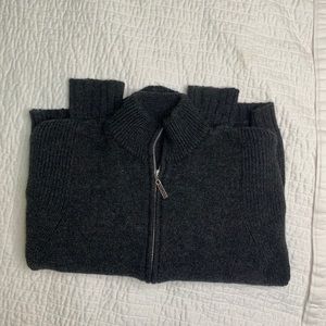 Jean Paul Gaultier zip up sweater jacket